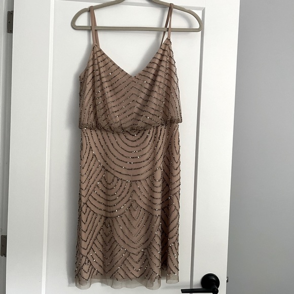 Beaded Cocktail Dress - Picture 1 of 3